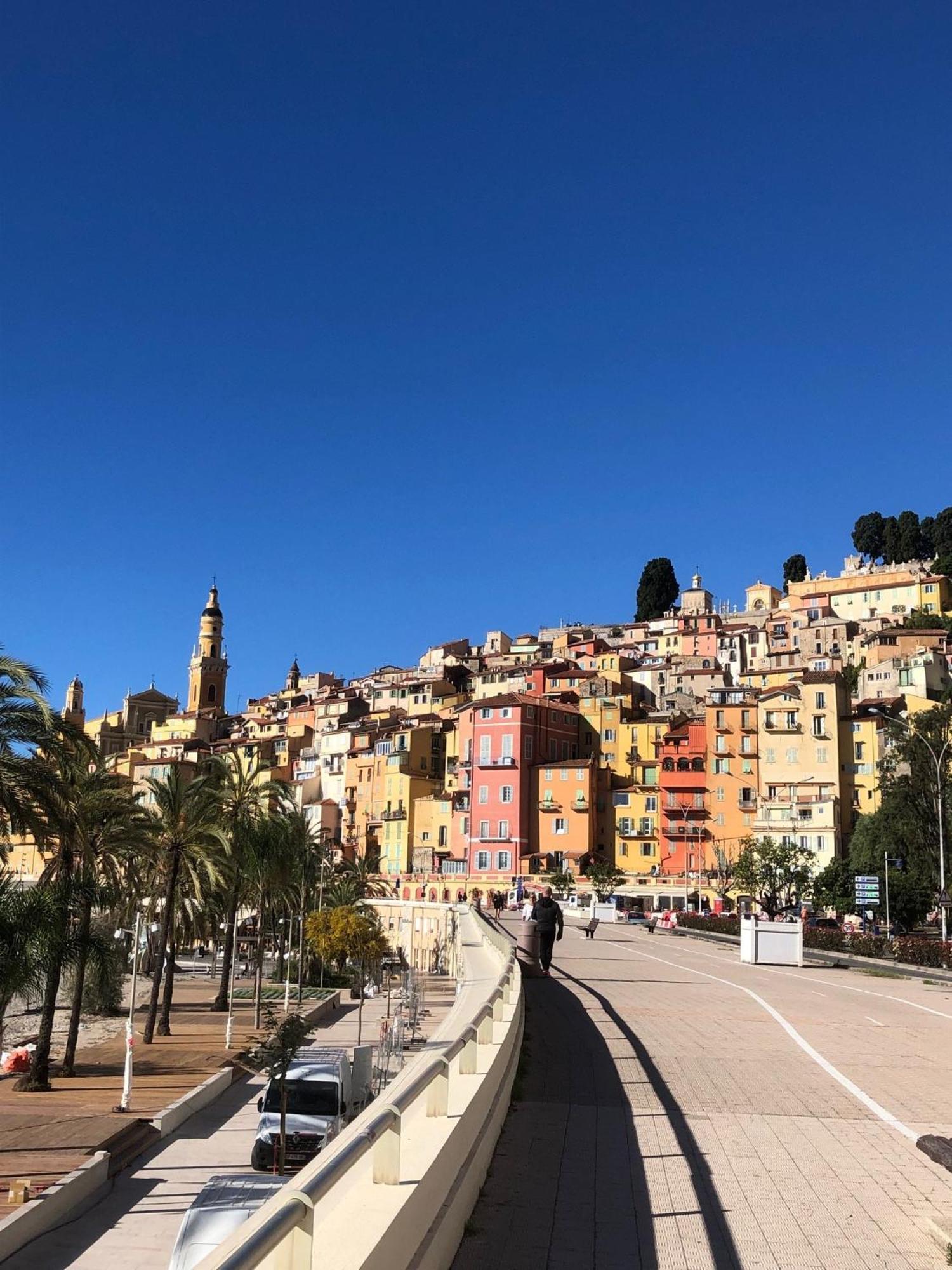 Welcome In The Cozy Blue Nest Pedestrian Menton Kültér fotó
