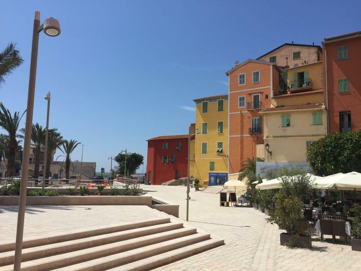 Welcome In The Cozy Blue Nest Pedestrian Menton Kültér fotó